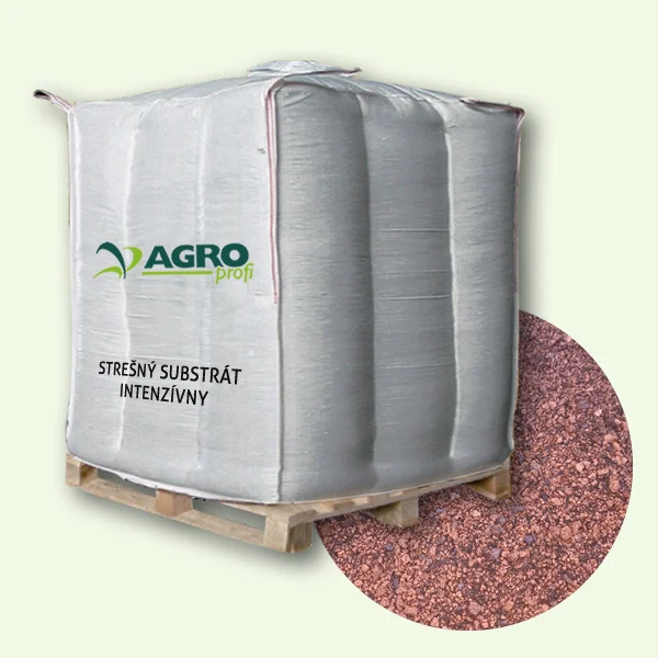 Intenzívny strešný substrát AGRO CS – certifikovaný